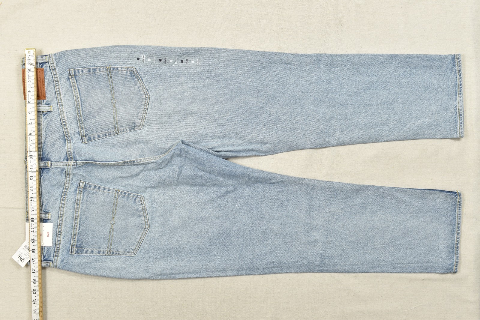 Lucky Brand Men’s Athletic Fit Denim Jeans Monaco Blue 5-Pocket Zip 40×30 NEW