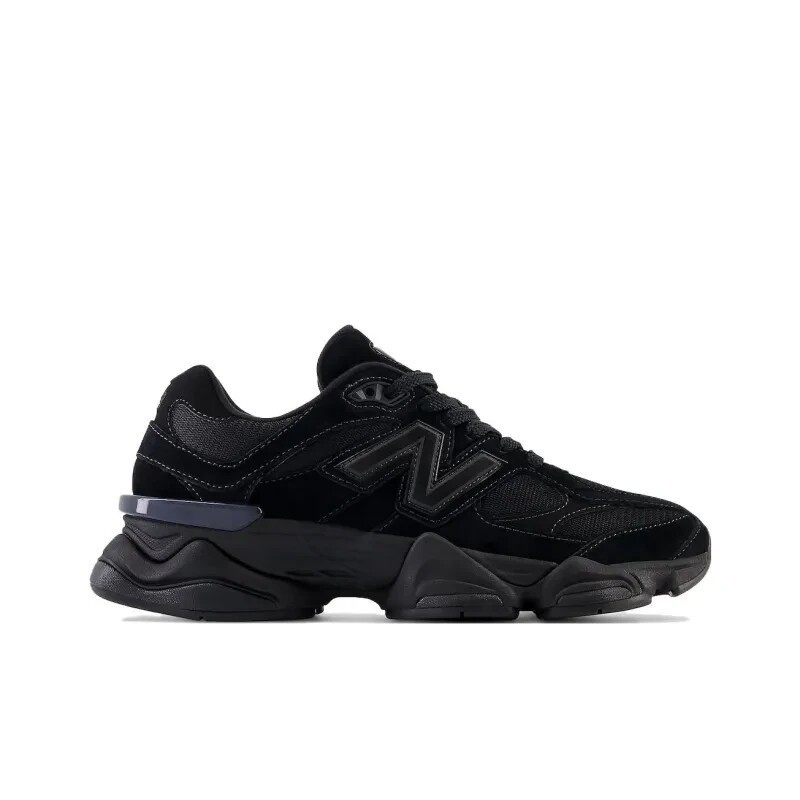U9060BPM – New Balance 9060 Triple Black Suede Men’s Size –