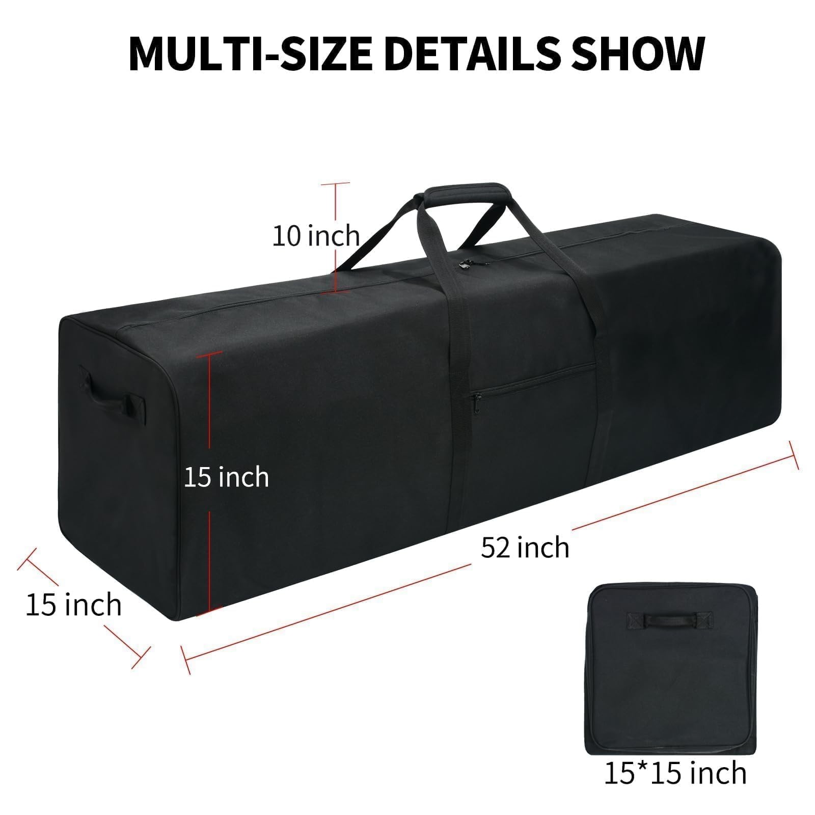 Urbanstand 52 Inch Extra Large Duffle Bag for Travel, 190L Sports Gear Storag…