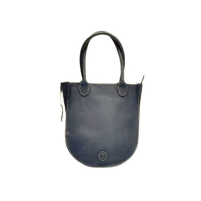 Bella Leather Tote, Black