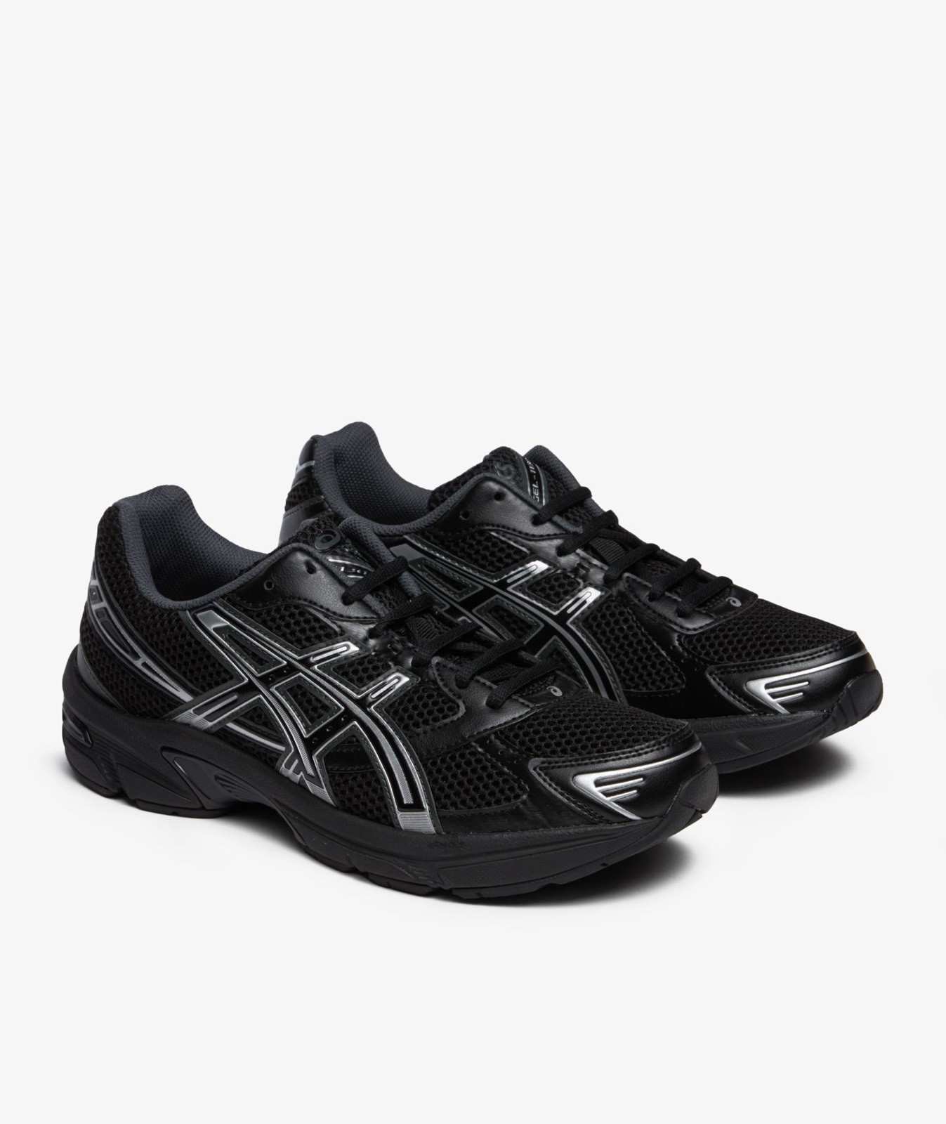 Men’s Size 11.5 ASICS Gel-1130 Black Pure Silver 1201A906-001 Brand New
