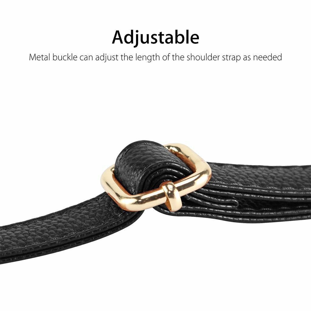 Leather Purse Straps Replacement Adjustable Crossbody Shoulder Handbags Strap US