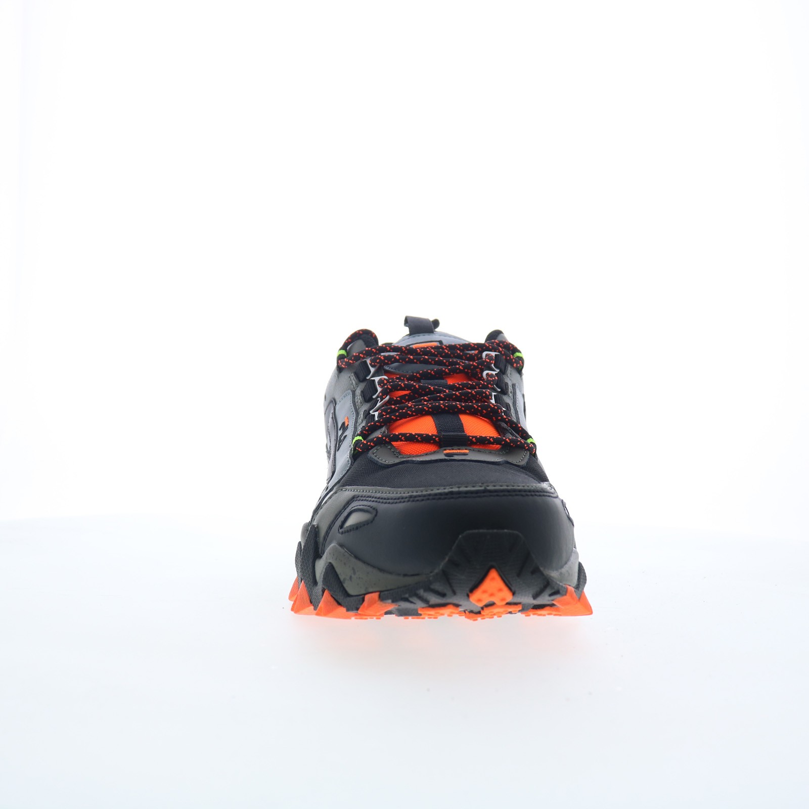 Fila Oakmont TR 1JM01565-865 Mens Black Leather Athletic Hiking Shoes