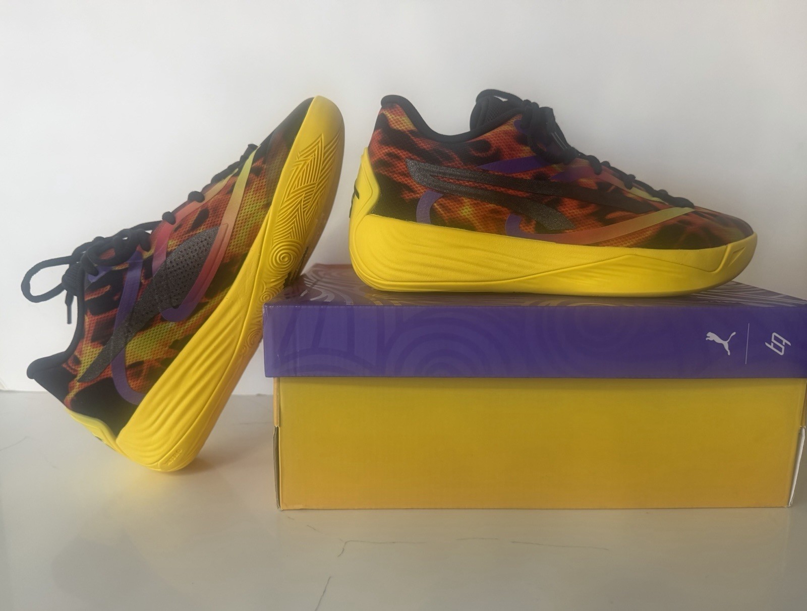 PUMA Stewie 2 Fire Women’s 7.5 Basketball Shoes New Box Breanna Stewart WNBA