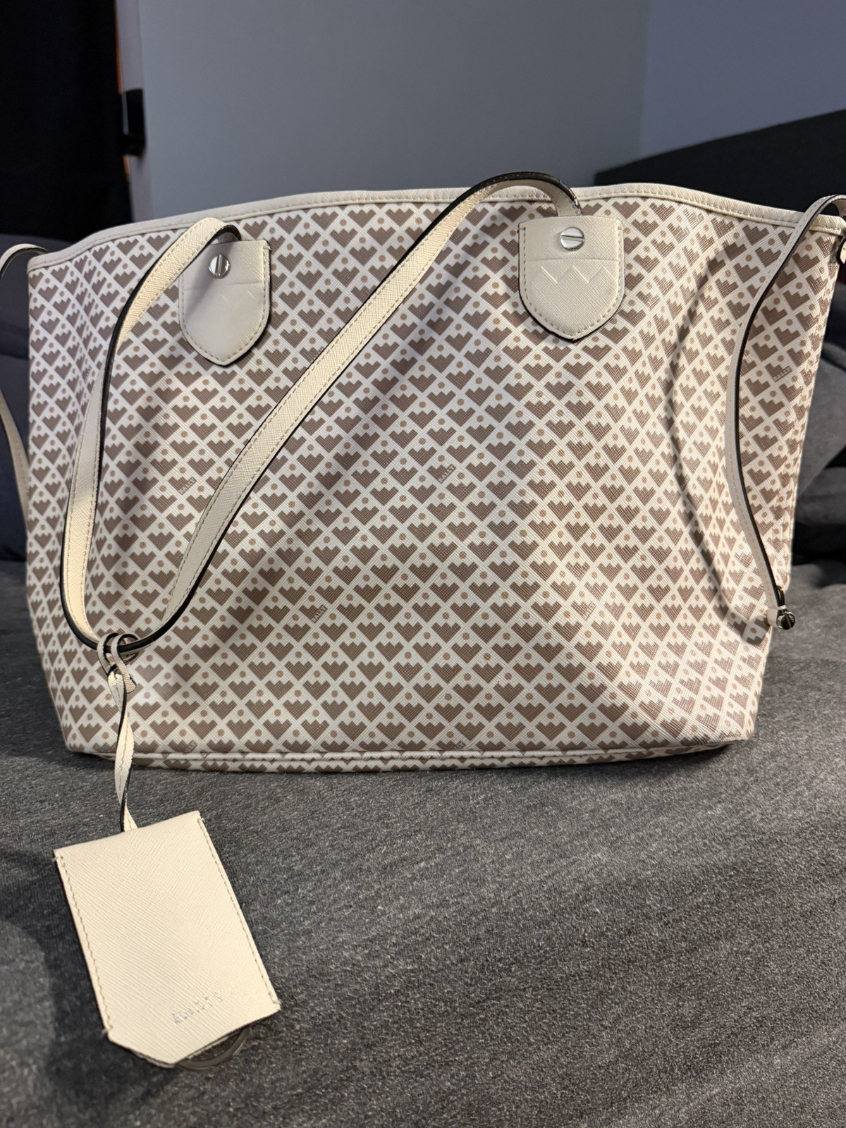 BALLY TOTE BAG MULTI MIELE IN BEIGE