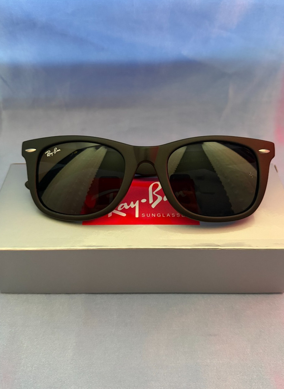 Ray-Ban RB2140 Wayfarer Sunglasses Black 50-22 Classic Unisex