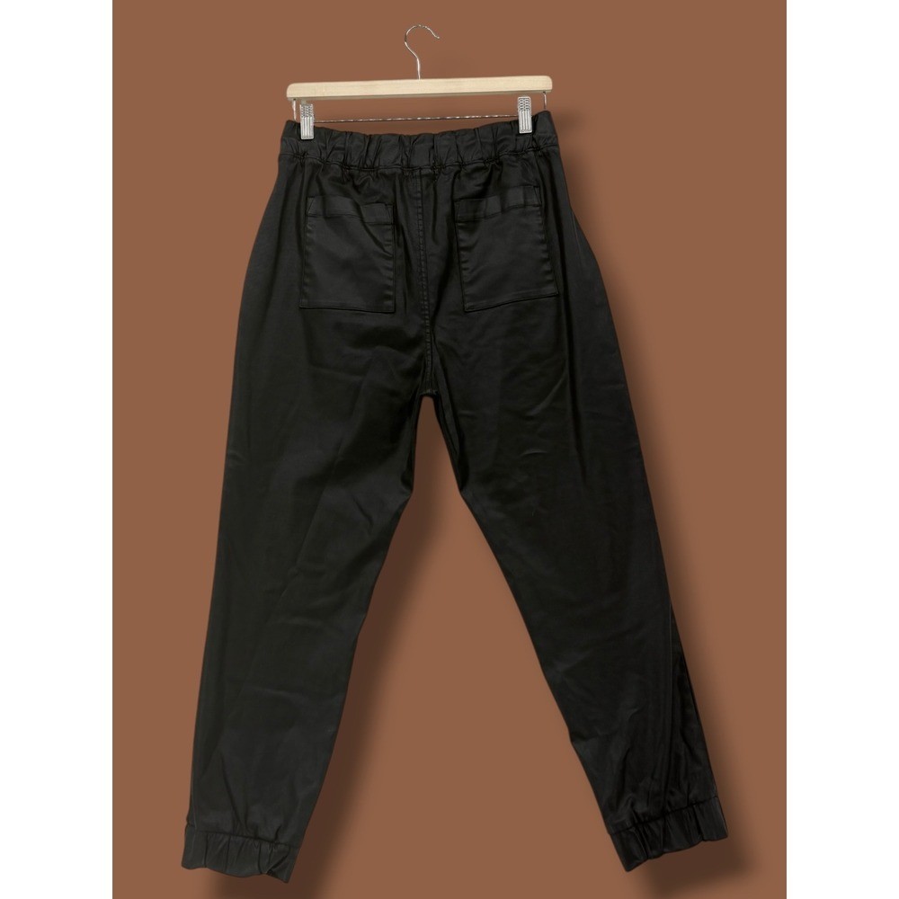 Cloth & Stone Utility Modal Blend Elastic Waist Jogger Pants Black Size M
