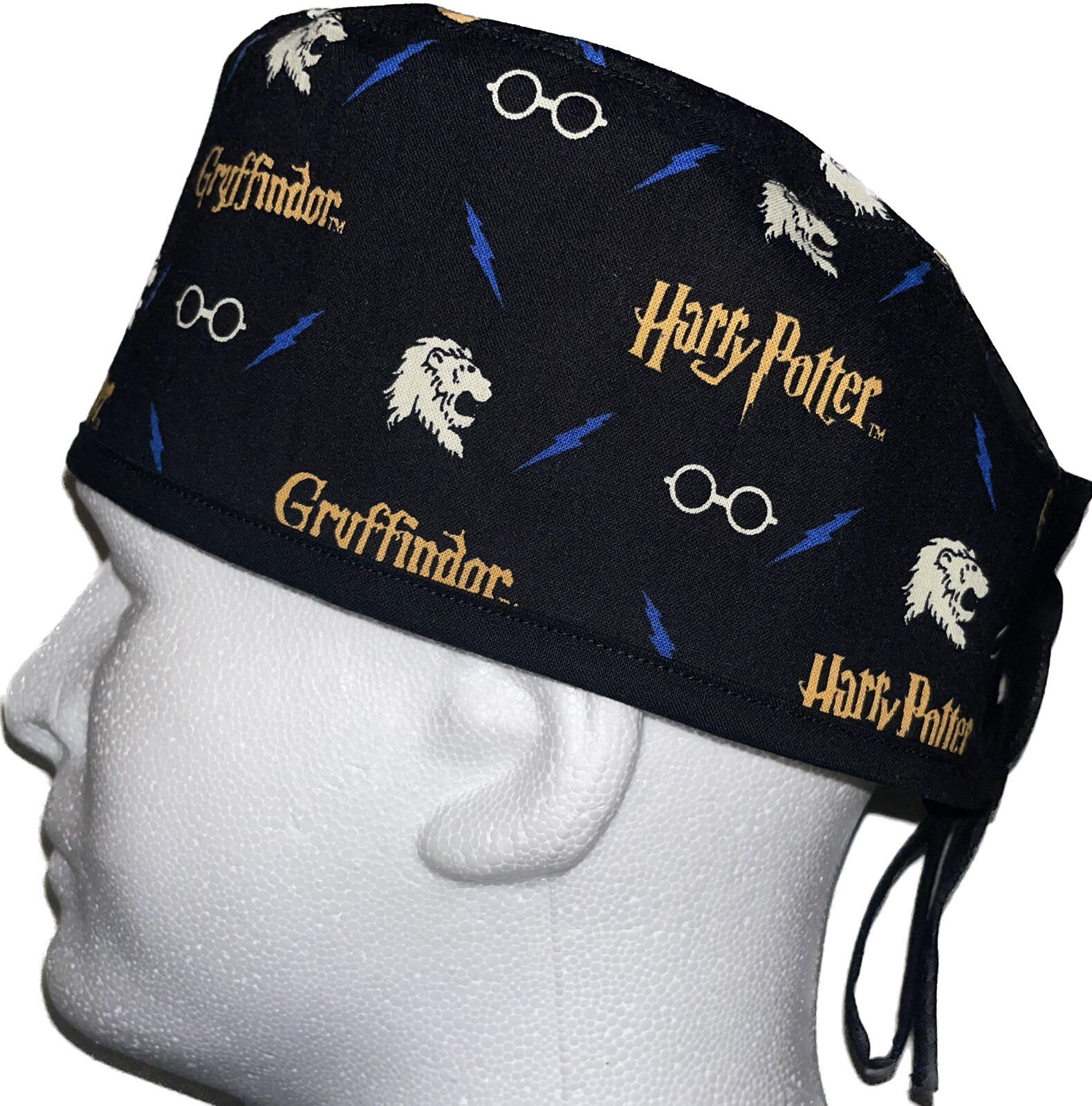 Harry Potter Gryffindor Scrub Hat Chemo Cap