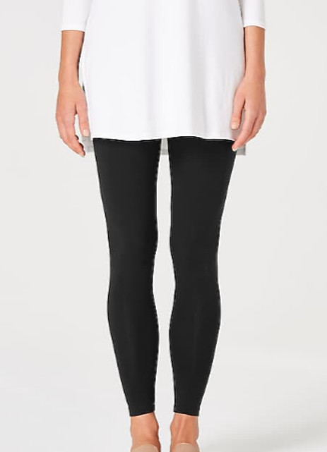 J. Jill Black Slim Pima Ankle Leggings Stretch Waist Pants XL Tall