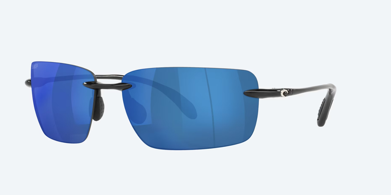 Costa Del Mar GULF SHORE Black Frame/ Blue 580P Polarized Lens Sunglasses NEW