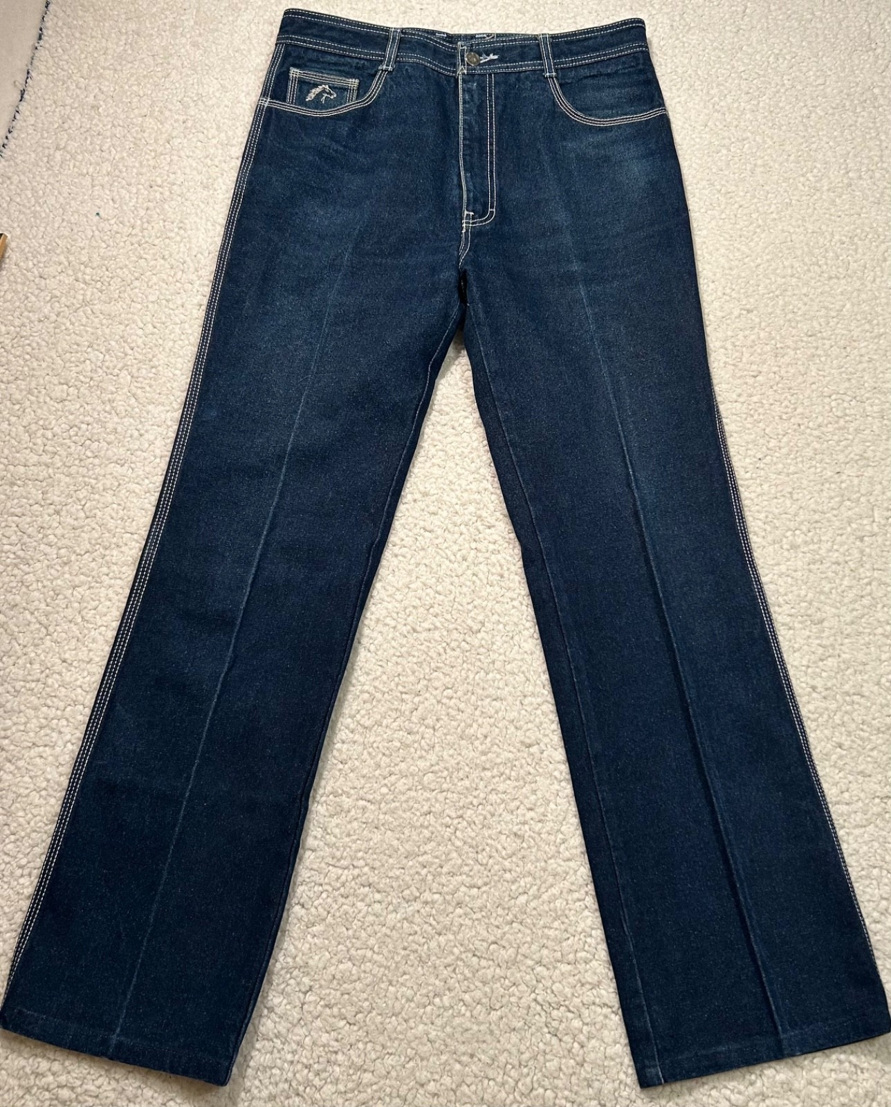 Vintage Jordache Jeans Hong Kong 1982 to 1985 J-16 Size 34 L Infinity