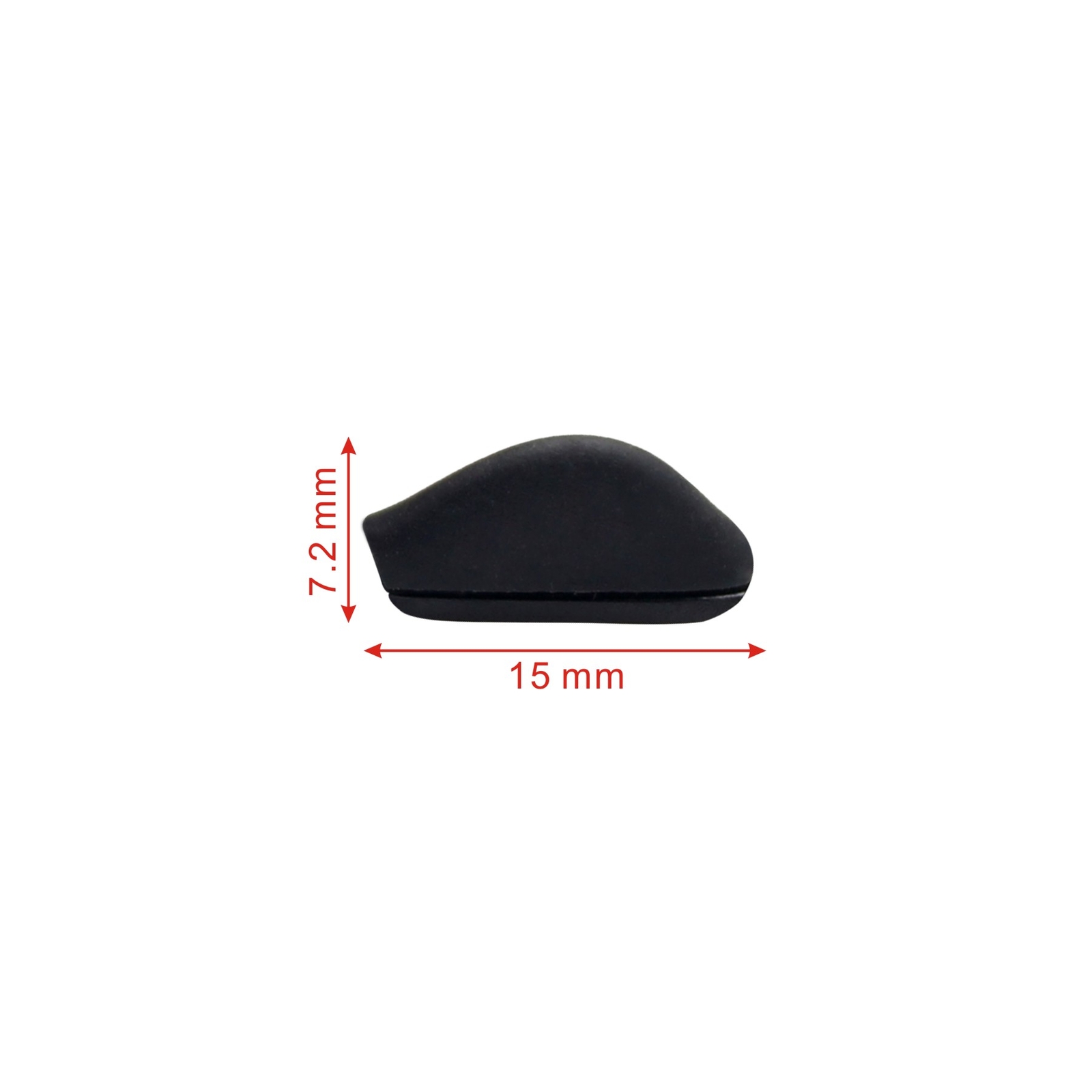 KEYTO Rubber Replacement Earsocks & Nosepad for-Oakley Pit Bull Sunglass