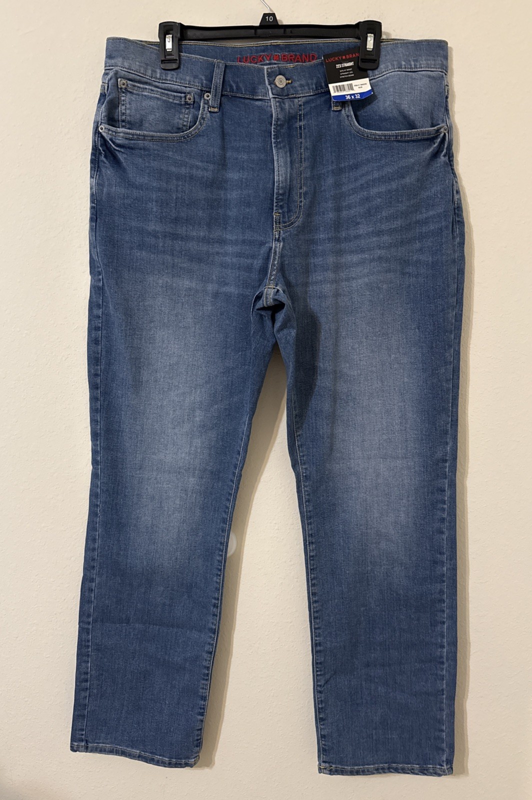 Lucky Brand Men’s 223 Classic Fit Jeans Stretch Straight Leg 36x32NWT