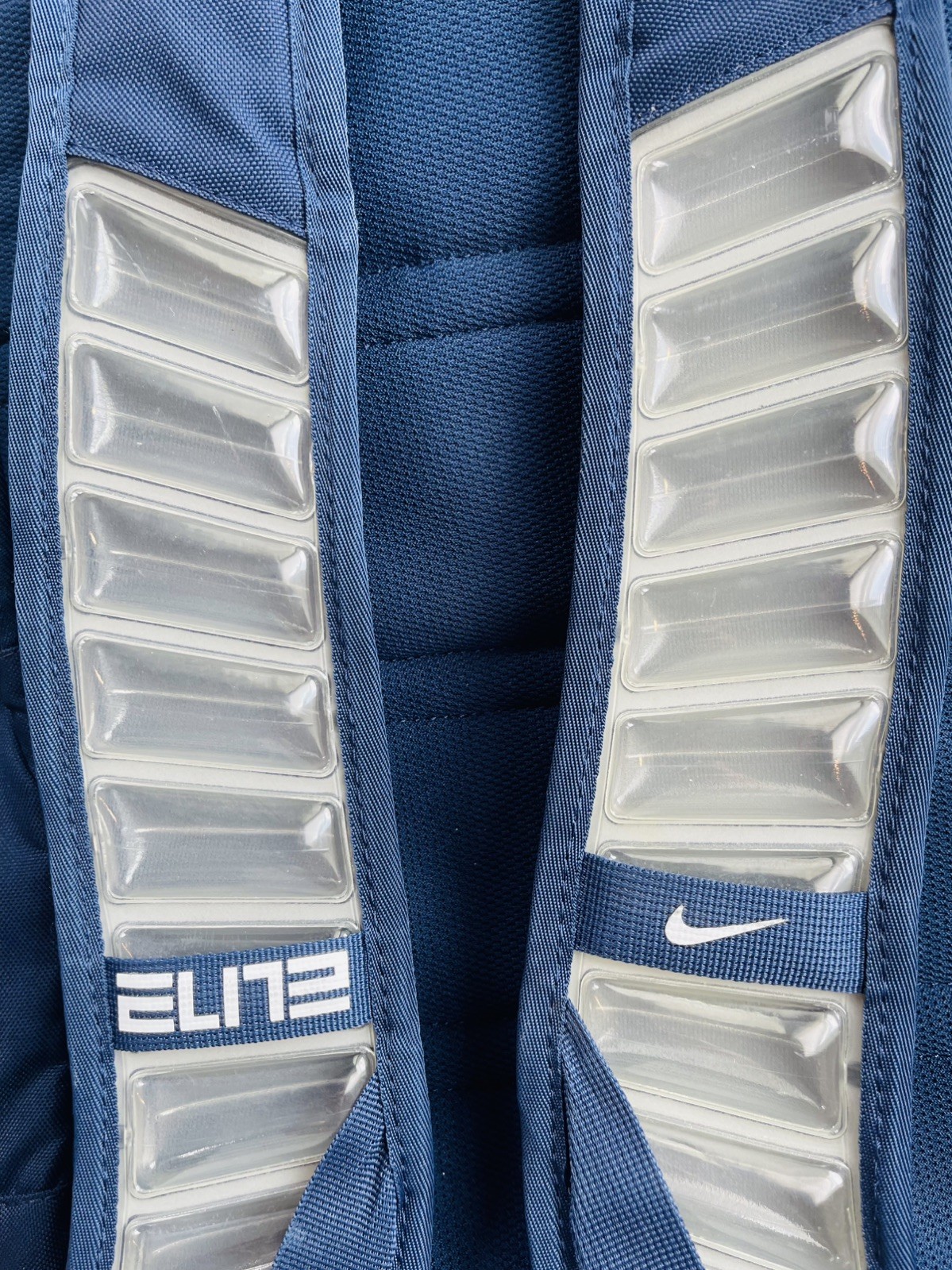Nike Elite Pro 32L Basketball Backpack – Navy Blue/White