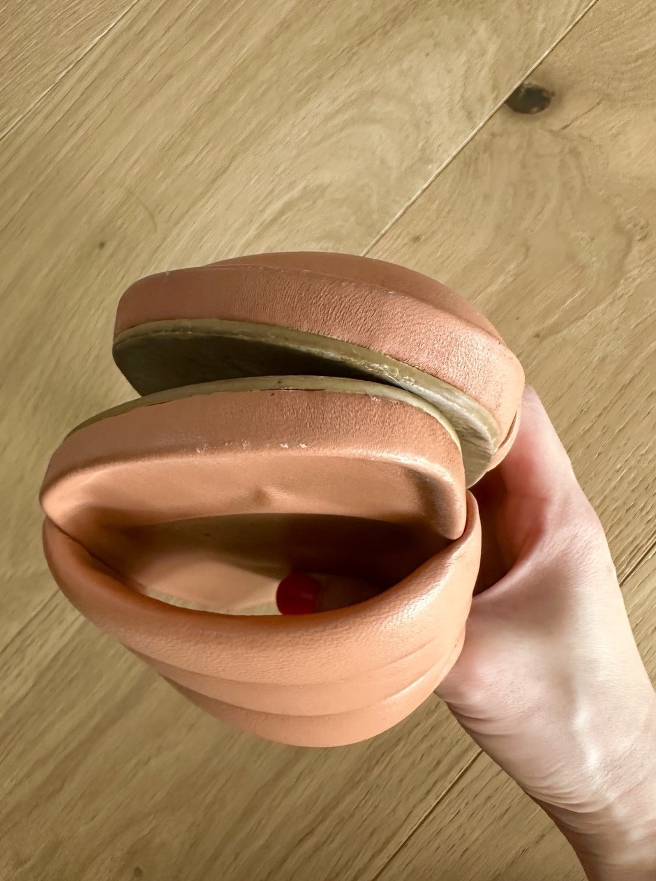 Beatrice Valenzuela Terracotta Leather Sandalias US 6 – SOLD OUT