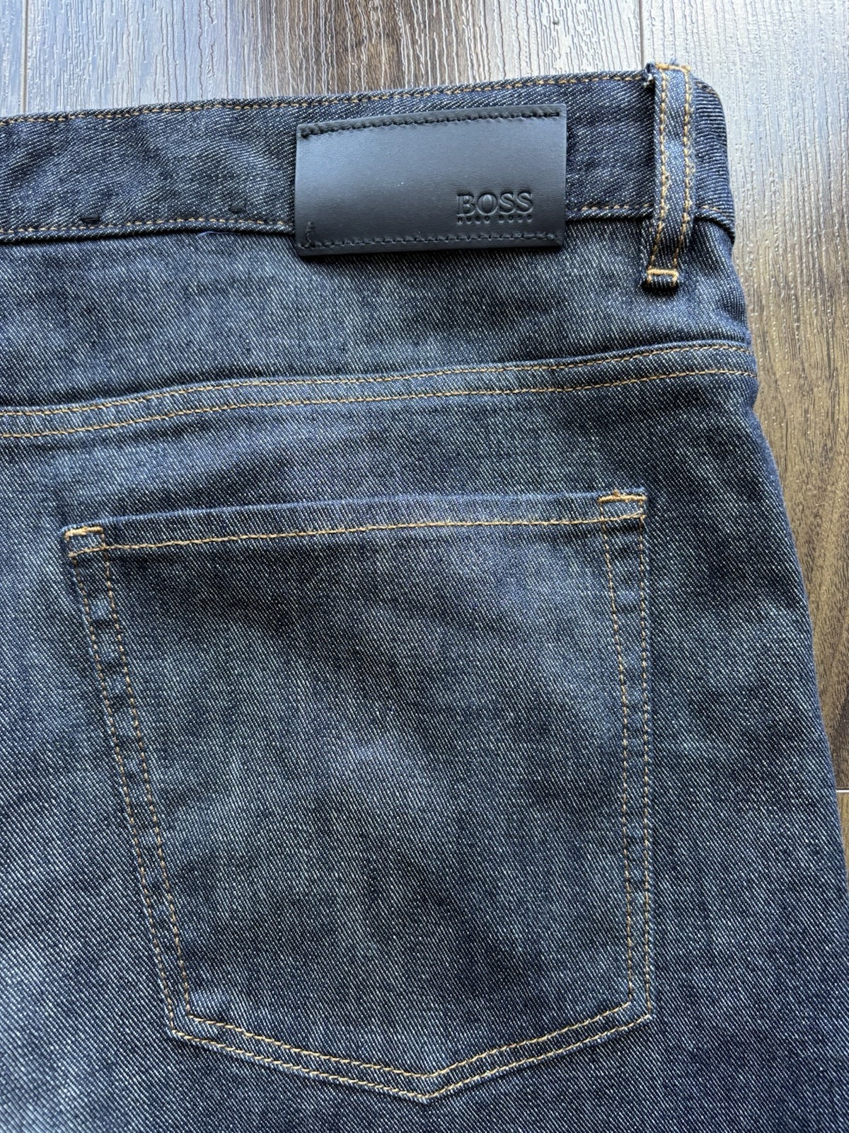 Hugo Boss “Delaware3-1” Candiani Denim Slim Straight W36 L32 BNWOT RRP £239