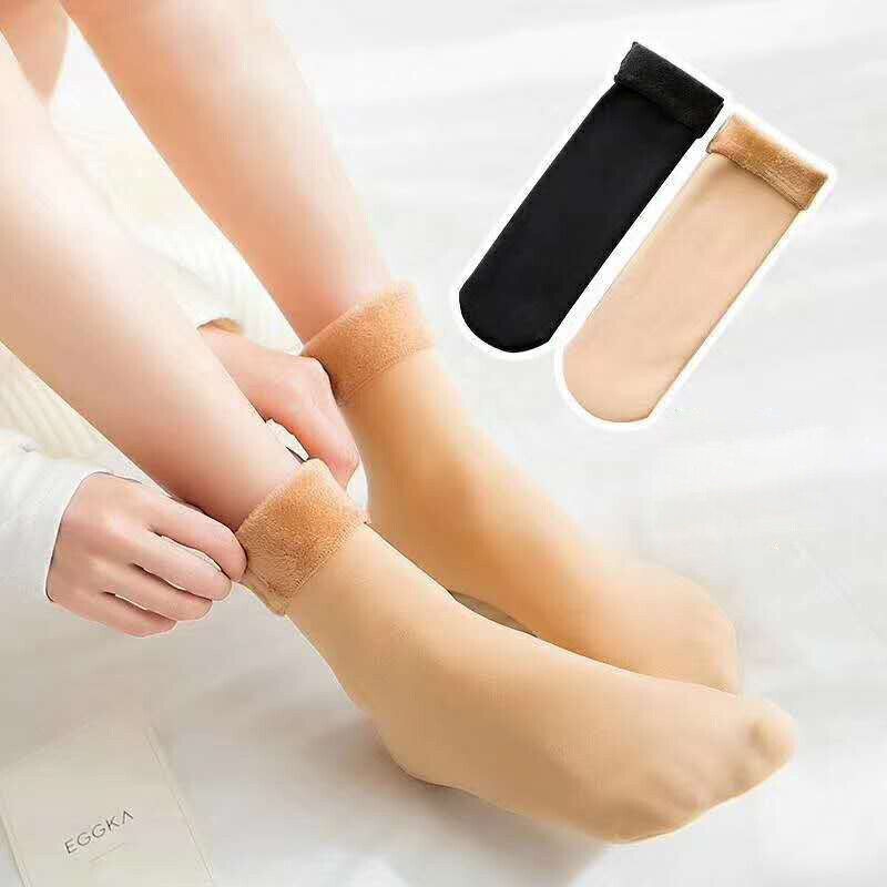 4× Women Winter Snow Boot Socks Warm Plush Lady Thermal Sock Thick Fleece USA