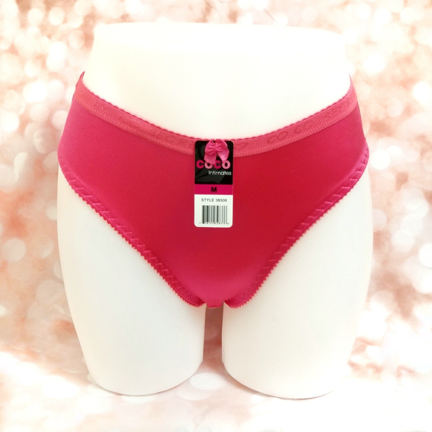 Mothers Day Gift Coco Secret High Cut Full Coverage Satin Shiny Bikini Panties