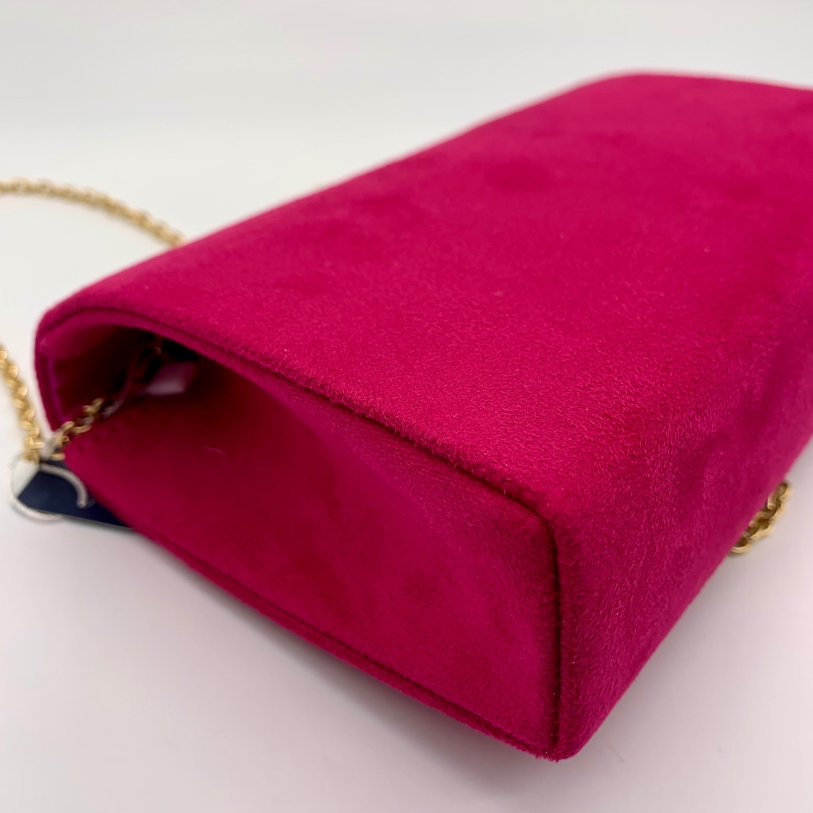 Charming Tailor Pink Velvet Clutch