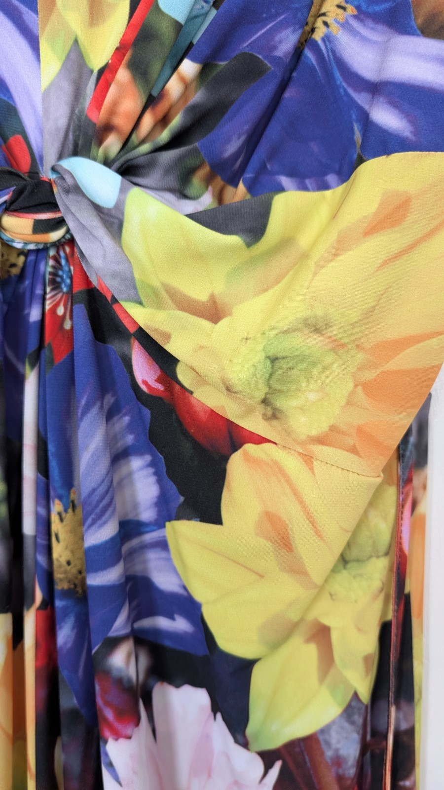 Full Length Floral Pattern Multi Coloured dress