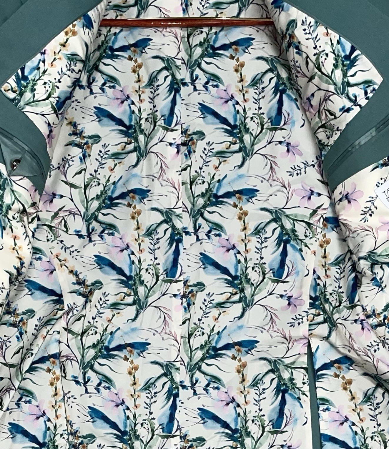 Tayion 42R Classic fit Suit Jacket Blazer Moss Green Solid Sport Coat New NWT