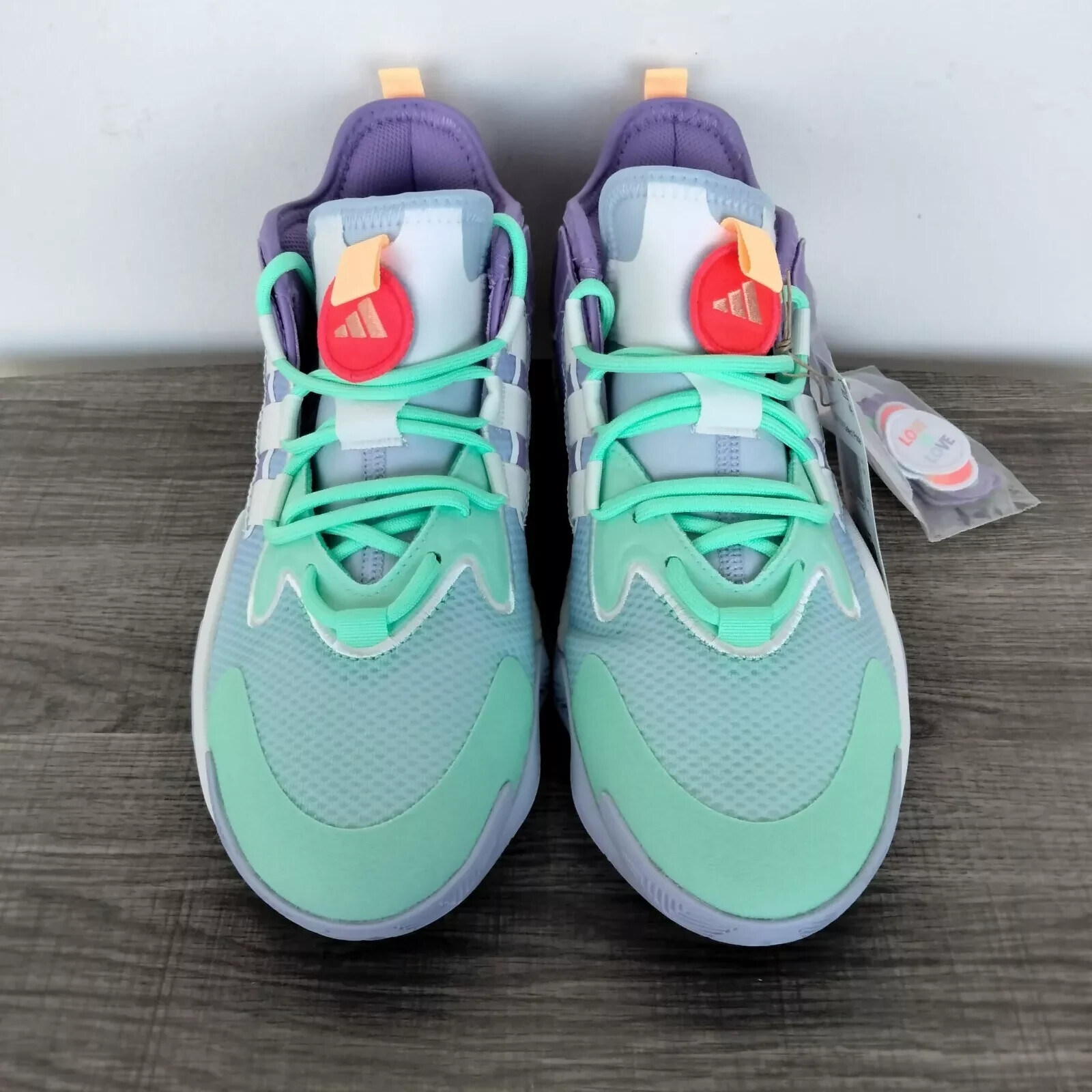 adidas SM BYW Select Pride Basketball IF0766 Purple LGBTQ+ Mens USA Size 12 RARE