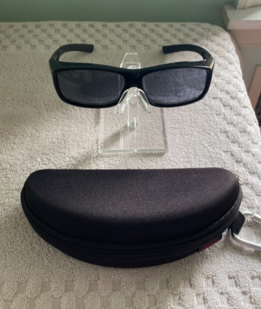 Duco Polarized Sunglasses DC 8954 Black Frames 61-15-131mm Wear over Glasses