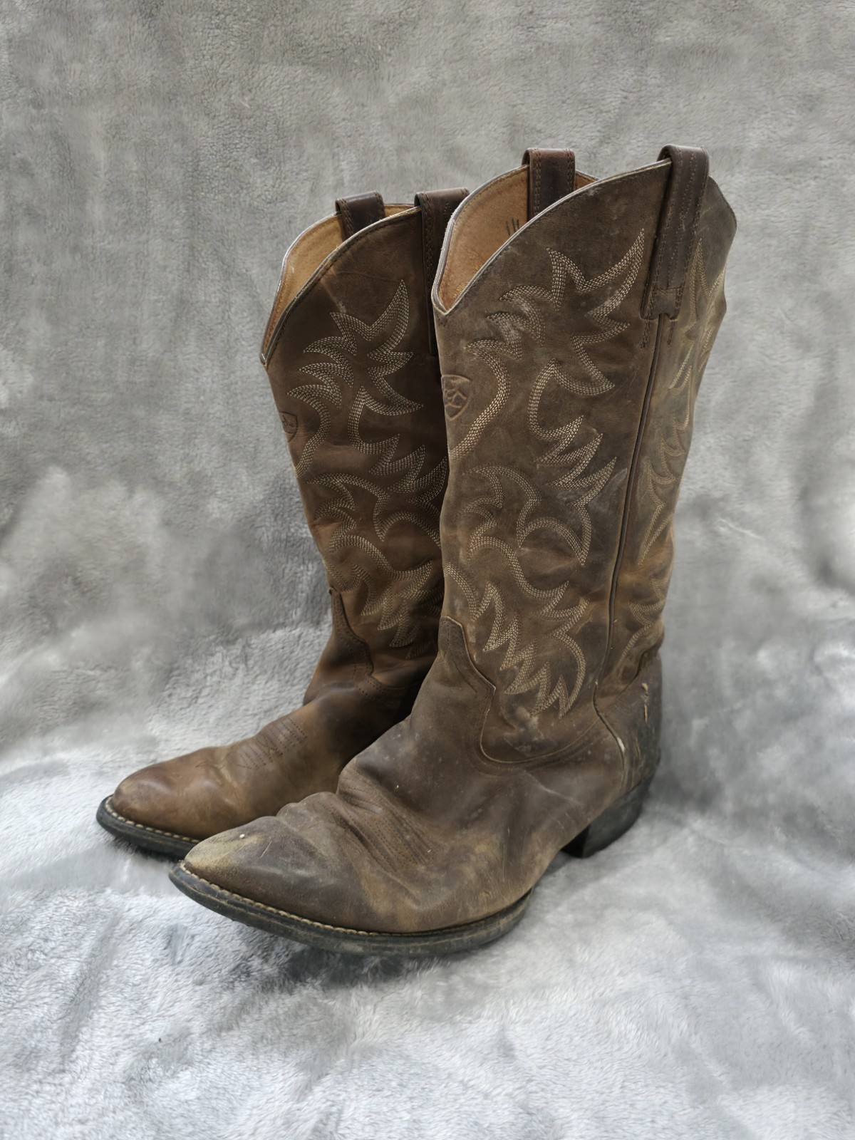 Mens 11 EE Ariat Heritage Brown 12” Tall Western Cowboy Boots (34725) 10002204
