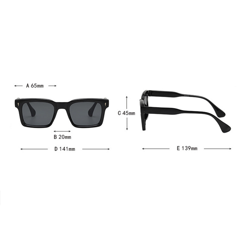 Full Reader Sunglasses For Men Women Square Tinted Blue Lens Readers Sunglasses
