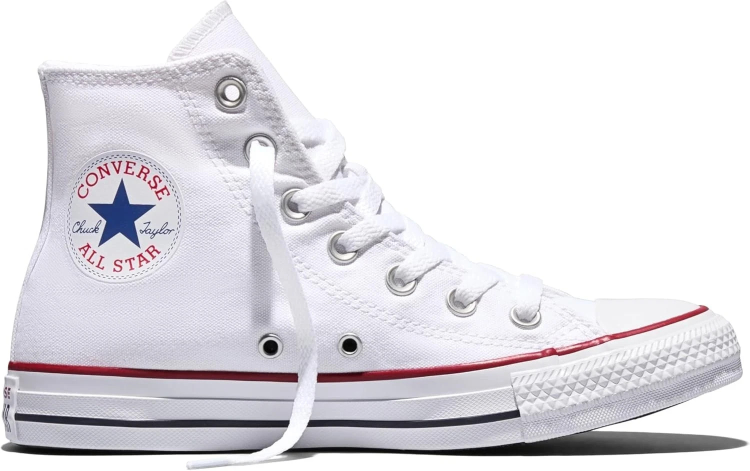 Converse All Star High Canvas Shoes OPTICAL WHITE Sneakers Assorted Sizes