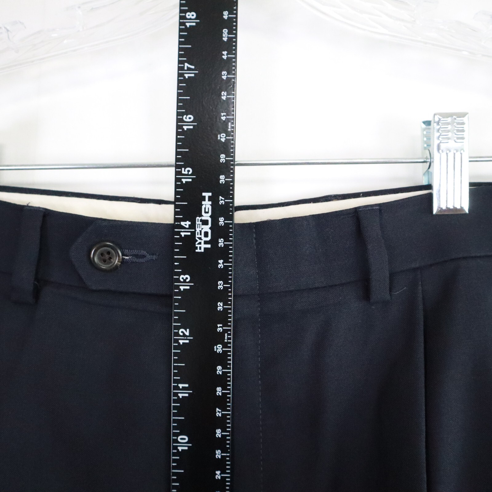 Lauren Ralph Lauren Pants Mens 36×30 Wool Total Comfort Dress Suit Pleated Blue