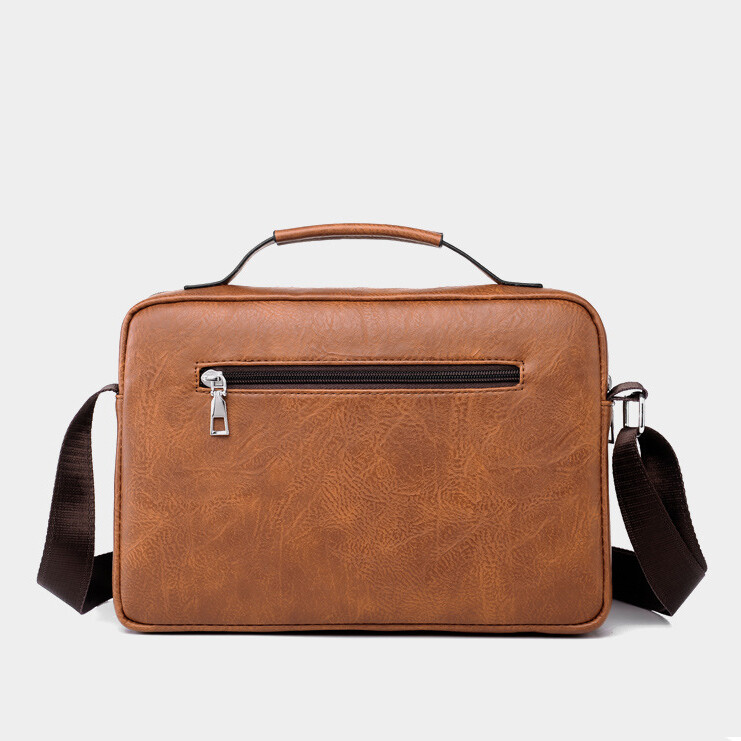 Mens Business Leather Shoulder/Messenger Bag Handbag Outdoor Sport Bag briefcase