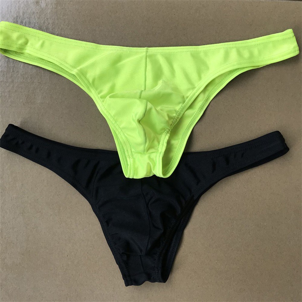 Mens Sexy G-String Thong Underwear Briefs Low Waist Underpants M L XL Swimsuit