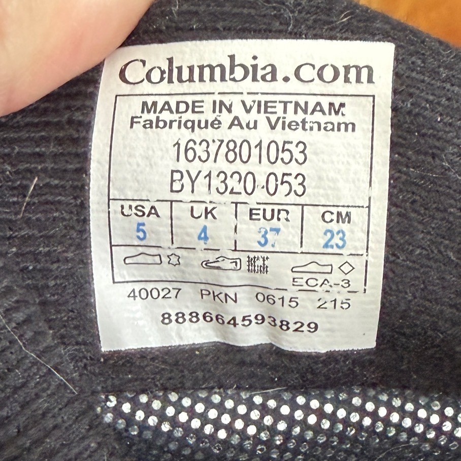 Columbia Kids’ Bugaboot Celsius waterproof insulated winter boots size 5