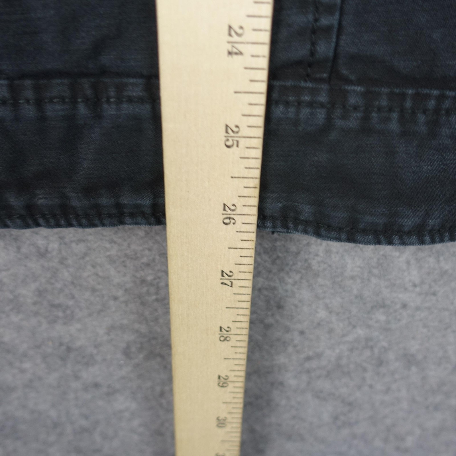 Levis Jacket Mens XL Gray Canvas Military Quilted Lined Insulated Zip Front VTG