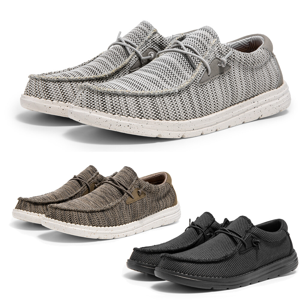 Men’s Lightweight Slip-on Loafers Breathable Casual Sneakers Shoes Size 8-13