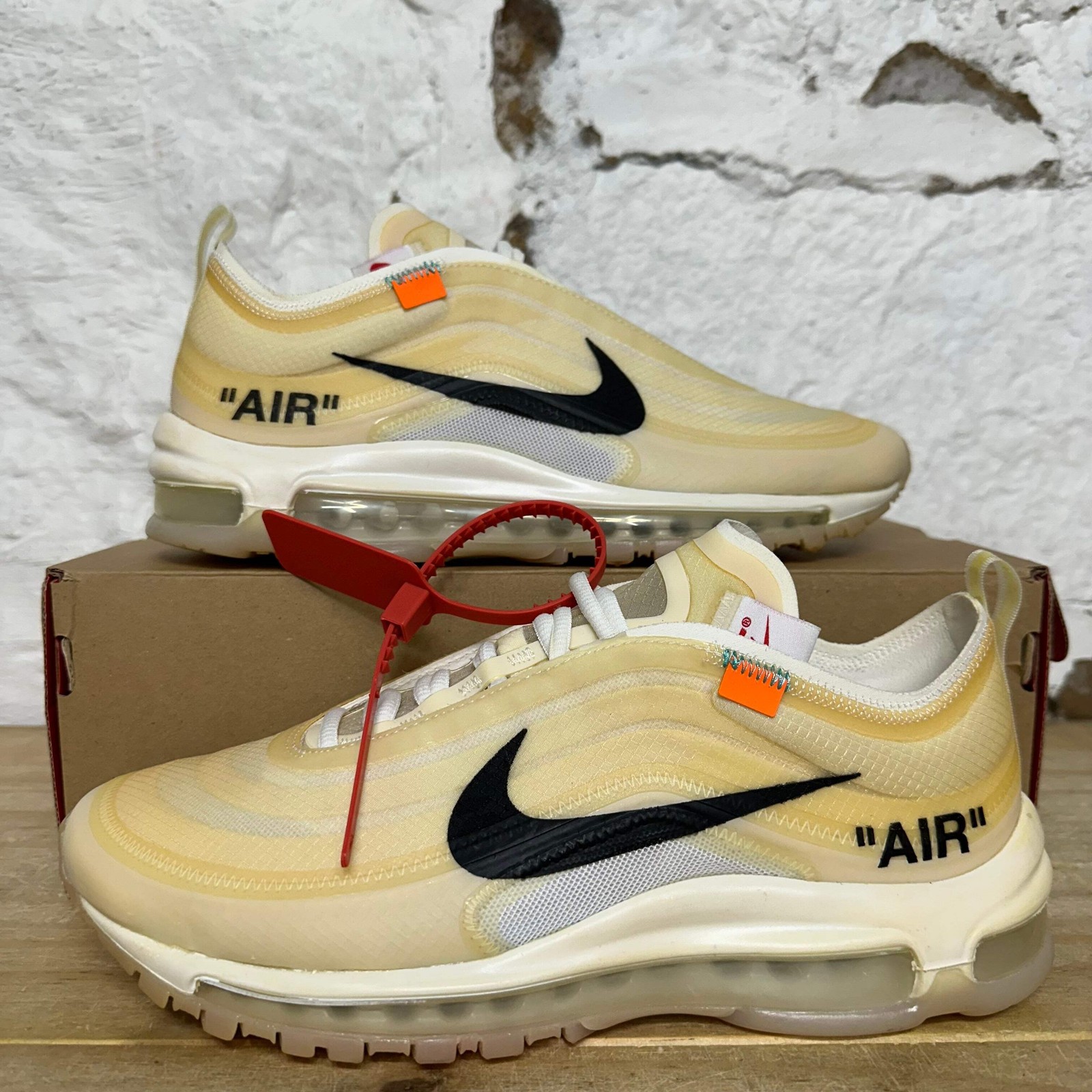 Nike Air Max 97 x Off-White ‘The Ten’ Men’s Size 8 BRAND NEW Sneakers AJ4585-100
