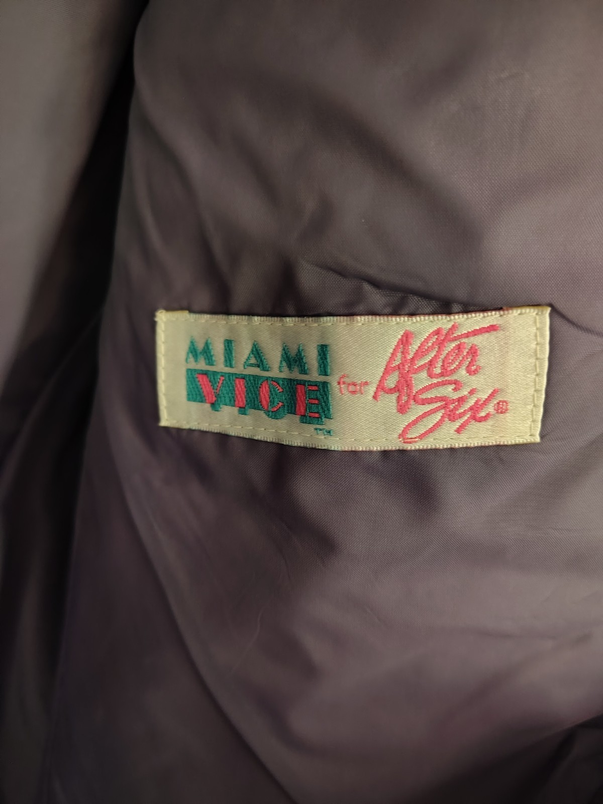 Vintage 1980s After Six Miami Vice Dinner Jacket 40L 41L
