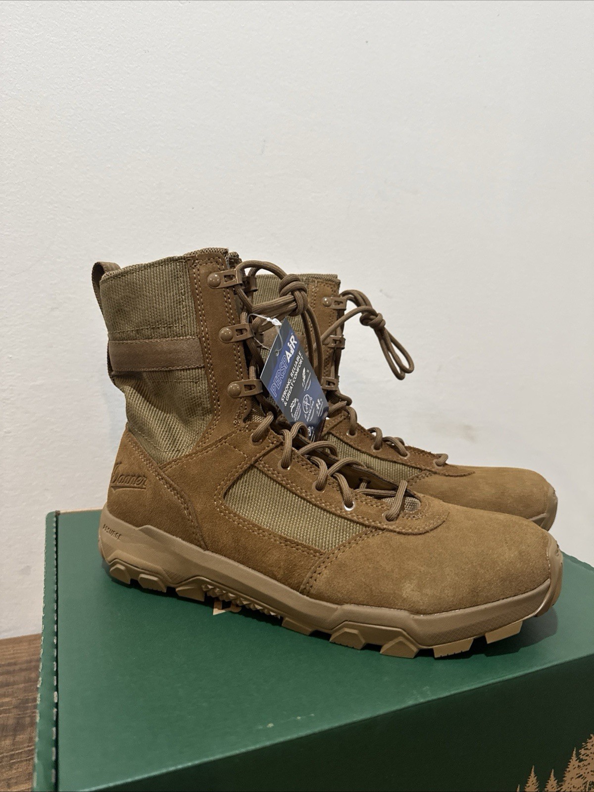 DANNER Sonic 8″ Lightweight Tactical Hiking Boots Men’s SZ 11 Coyote Hot 54430