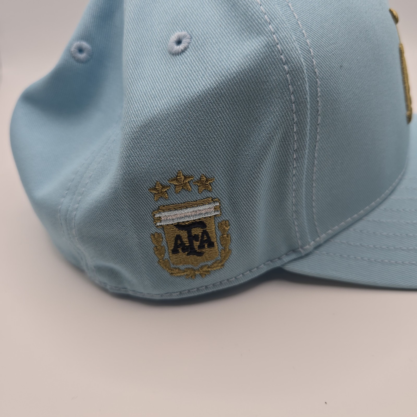 NWT Adidas Argentina Hat One Size Fits Most Embroidered Gold AFA