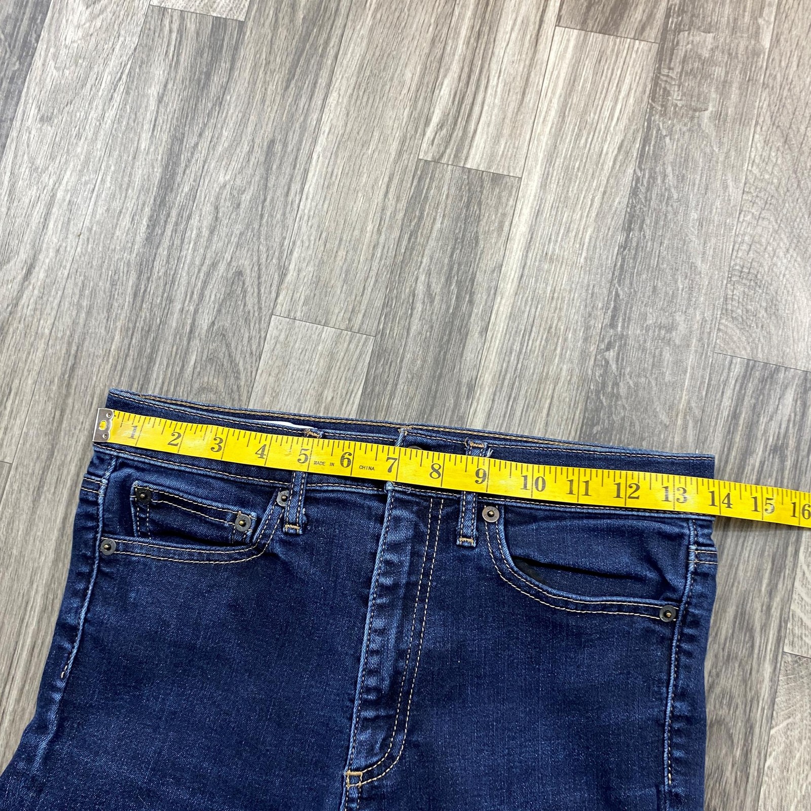 GAP Resolution True Skinny High Rise Dark Wash Blue Denim Jeans Women’s Size 28