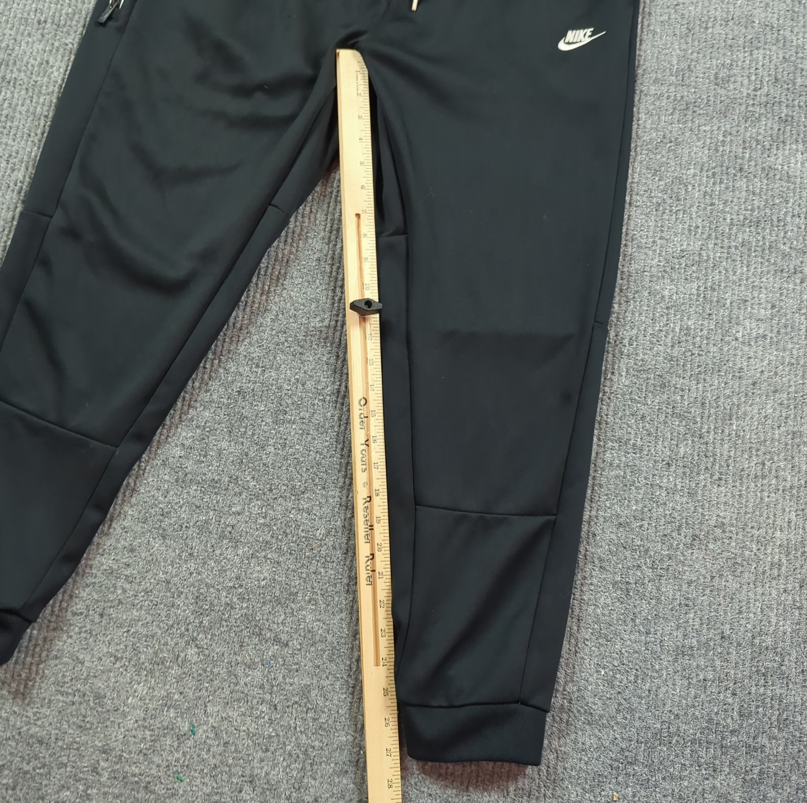 Nike Pants Mens XL Black Tribute Jogger Track Atheltic Running 36×27