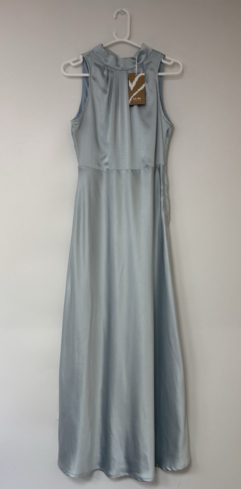 Women’s Jolie Moi Halter Neck Maxi Dress Blue Size 10 Item STG-6083
