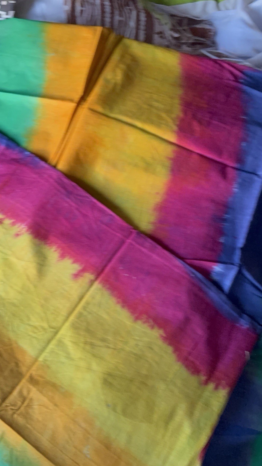 NEW 🆕, Cotton BATIK SAREE. ( Item#L3229 ) including blouse piece. Only $33