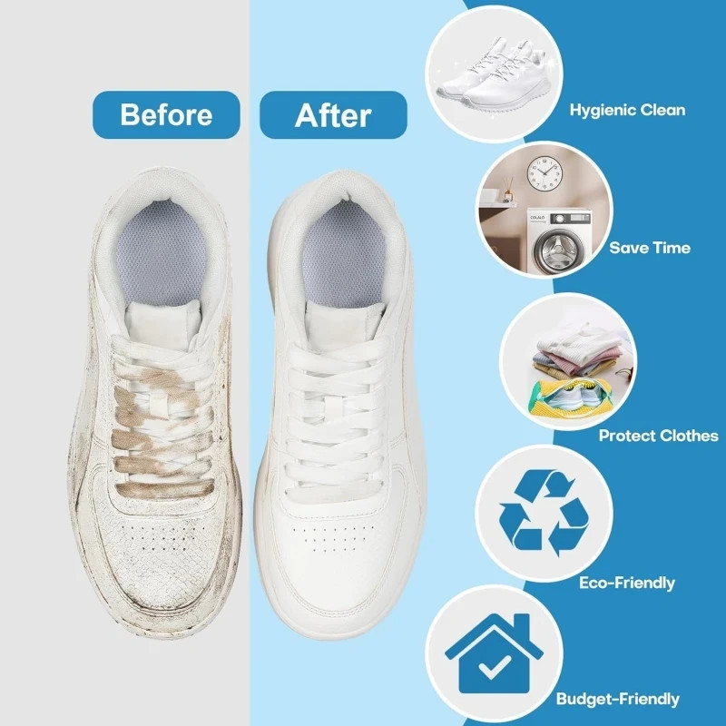Shoe Washing Machine Bag Durable Laundry Shoe Bag Shoe Protection Bag