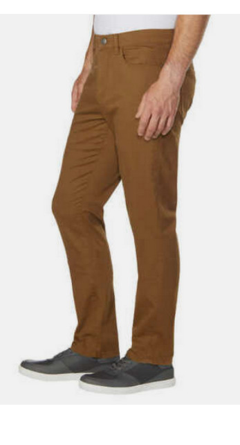 English Laundry Men’s 5 Pocket Pant (HONEY BROWN, 30W x 29L) NWOT
