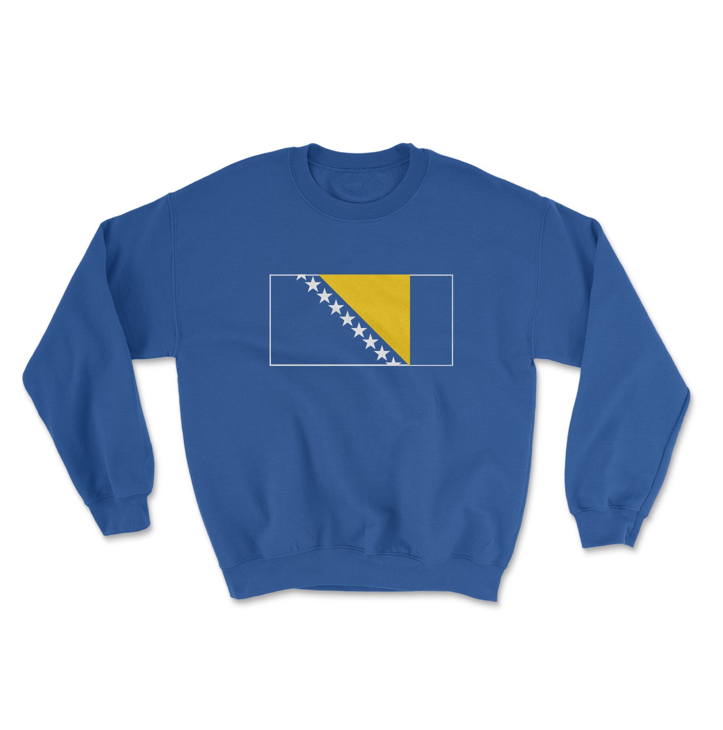 Bosnia Pride Dzeko 11 Two-Sided Jersey Style Unisex Crewneck Sweatshirt