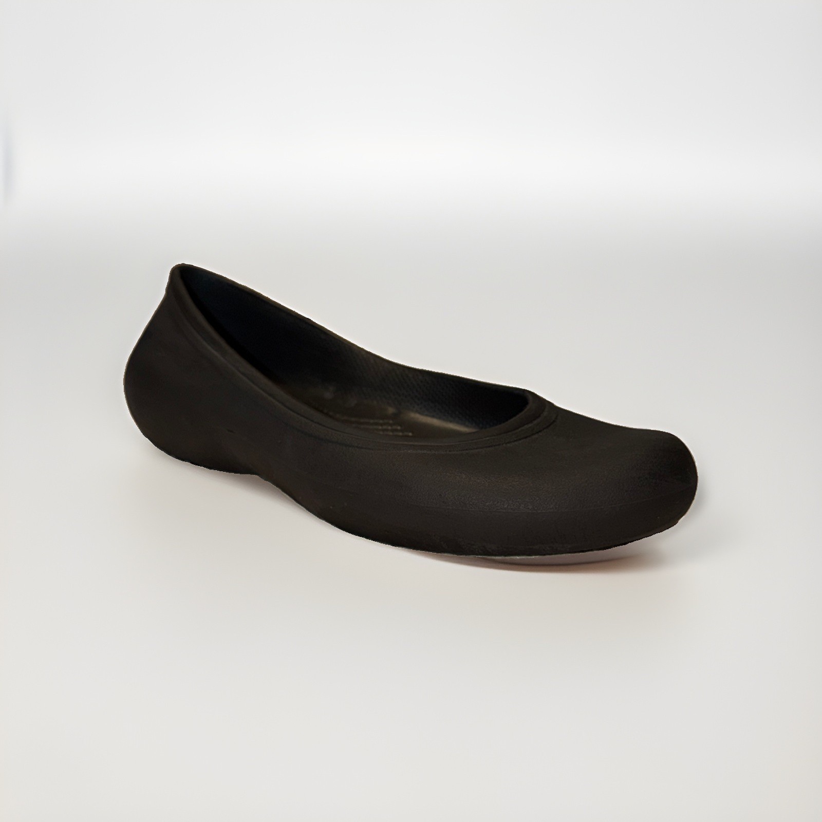 CROCS At Work Shoes Iconic Comfort Ballet Flats Matte Black Women’s Size 8