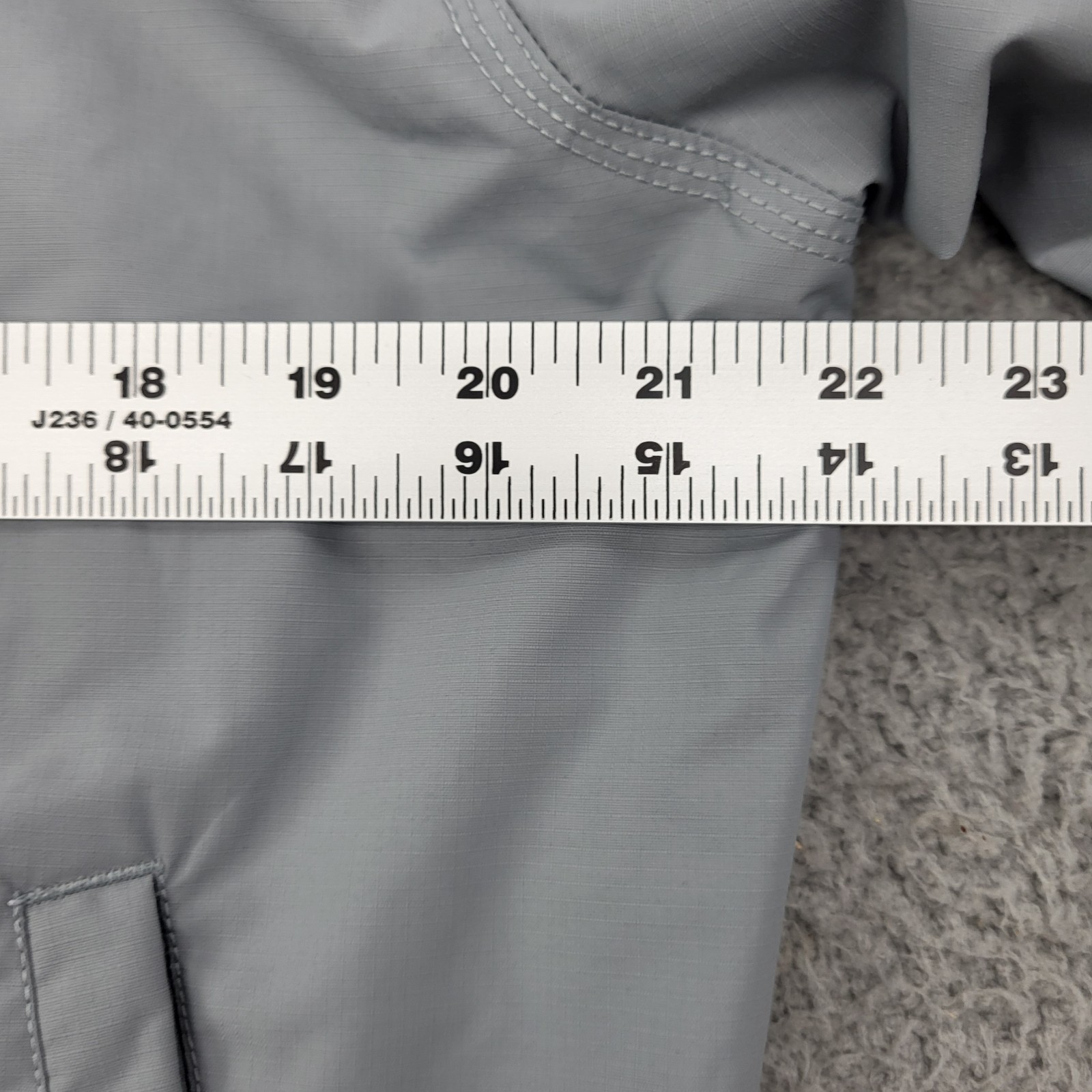 Ben Sherman Jacket Mens Large Gray Bomber Zip Snap Pockets