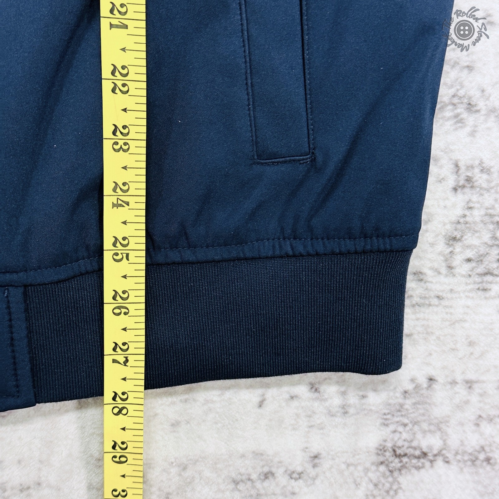NWT Tommy Hilfiger THFlex Men’s Medium Wind Water Resistant Midnight Navy Jacket